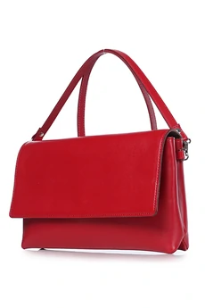 Клатч 12316 красный + коричневый GALANTEYA