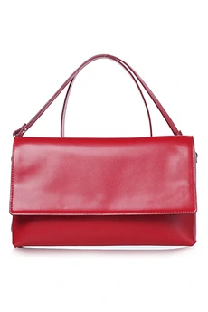 Клатч 12316 красный + коричневый GALANTEYA