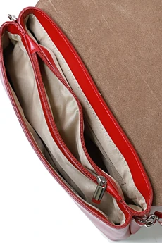 Клатч 12316 красный + коричневый GALANTEYA