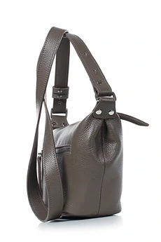 Сумка 15625 серо-коричневый GALANTEYA