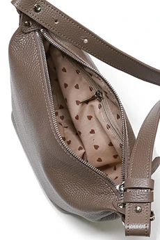 Сумка 15625 серо-коричневый GALANTEYA