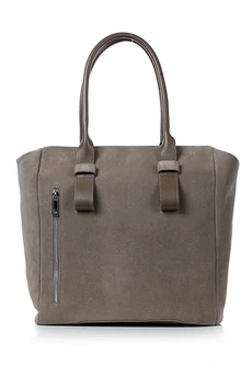 Сумка 16125 серо-коричневый + коричневый GALANTEYA