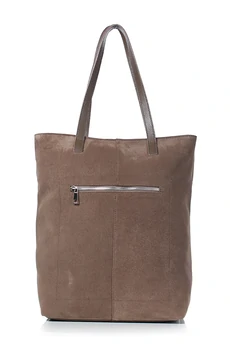 Сумка 1725 серо-коричневый + коричневый GALANTEYA