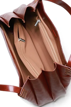 Сумка 18125 бордово-коричневый GALANTEYA