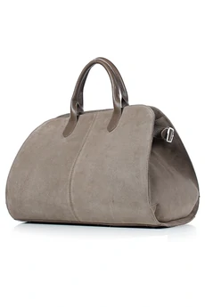 Сумка 19924-996 серо-коричневый + коричневый GALANTEYA