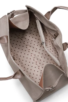 Сумка 19924-996 серо-коричневый + коричневый GALANTEYA