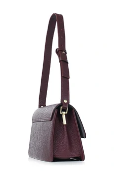 Сумка 20725 сливовый + серый GALANTEYA
