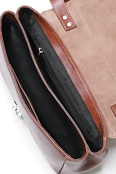 Сумка 23424 рыжий + коричневый GALANTEYA