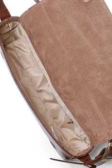 Сумка 23624 рыжий + коричневый GALANTEYA