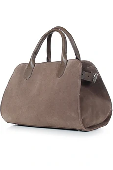 Сумка 24124 серо-коричневый + коричневый GALANTEYA