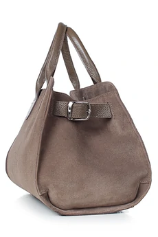 Сумка 24124 серо-коричневый + коричневый GALANTEYA