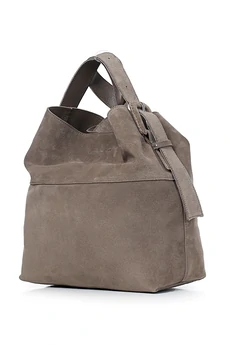 Сумка 32524 серо-коричневый + коричневый GALANTEYA