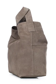 Сумка 32524 серо-коричневый + коричневый GALANTEYA