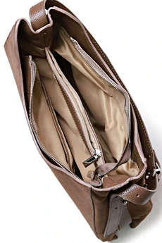 Сумка 36624 серо-коричневый GALANTEYA