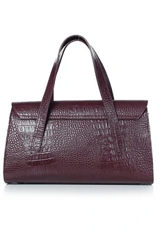 Сумка 37823 бордо + коричневый GALANTEYA