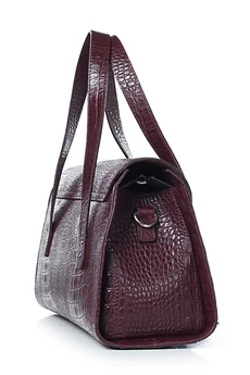 Сумка 37823 бордо + коричневый GALANTEYA