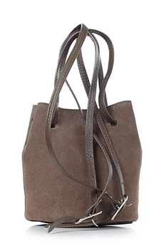 Сумка 3825 серо-коричневый + коричневый GALANTEYA