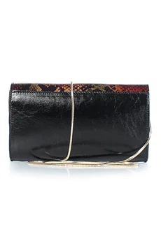 Сумка 51524 черный + коричневый GALANTEYA