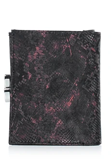 Портмоне 5717 черный + бордо GALANTEYA