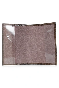 Обложка для паспорта 8210 светло-коричневый GALANTEYA