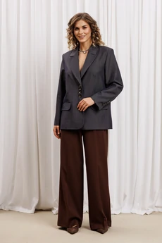 Жакет 15363 бежево-коричневый GIZART