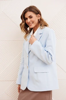 Жакет 15377 голубой GIZART