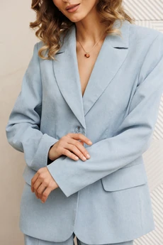 Жакет 15377 голубой GIZART