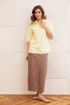 Джемпер 15380 сливочное масло GIZART