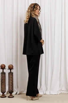 Блузка 15401 черный + золото GIZART