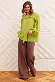 Блузка 15410 салатовый GIZART