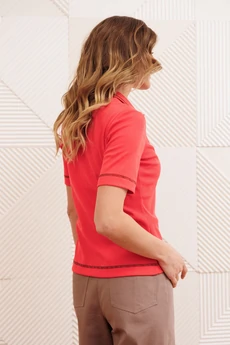 Джемпер 15419-1 морковный GIZART