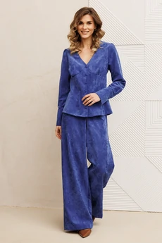 Блузка 15421 ярко синий GIZART