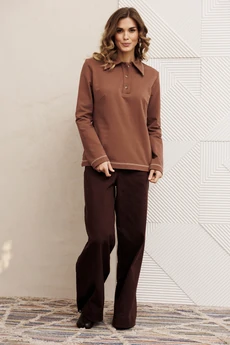 Джемпер 15422 мокко мусс GIZART