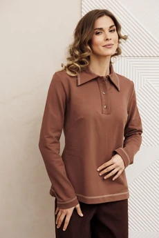 Джемпер 15422 мокко мусс GIZART