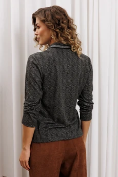 Джемпер 15422 серый тигровый GIZART