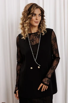 Жилет 15437 черный GIZART