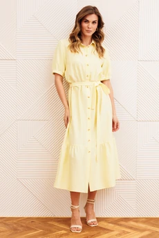 Платье 5126-2 сливочное масло GIZART