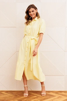 Платье 5126-2 сливочное масло GIZART