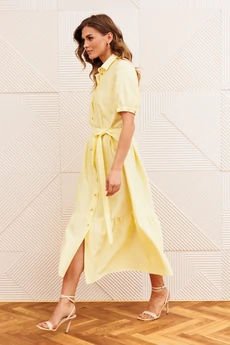 Платье 5126-2 сливочное масло GIZART