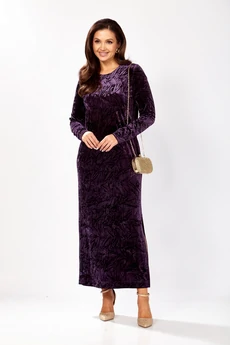 Платье 5319-1 баклажан жатый GIZART