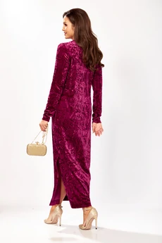 Платье 5319-1 брусничный  GIZART