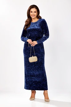 Платье 5319-1 синий GIZART