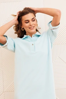 Платье 5394 голубой GIZART