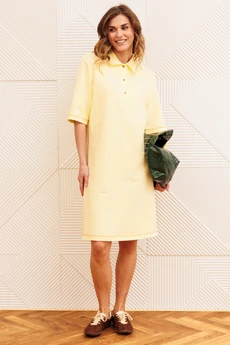 Платье 5394 сливочное масло GIZART