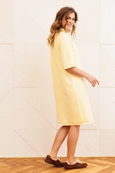 Платье 5394 сливочное масло GIZART