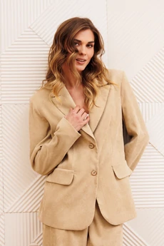 Костюм брючный 5411 бежевый GIZART