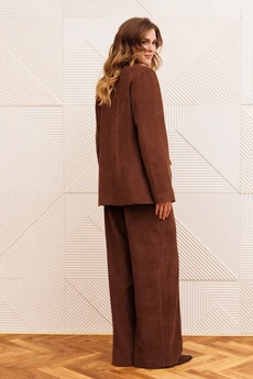 Костюм брючный 5411 коричневый GIZART