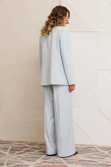 Костюм брючный 5411-1 светло-голубой GIZART