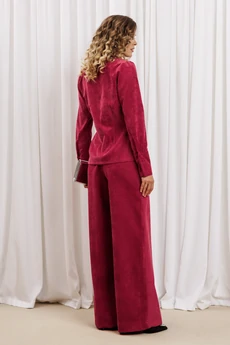 Костюм брючный 5421 брусничный GIZART