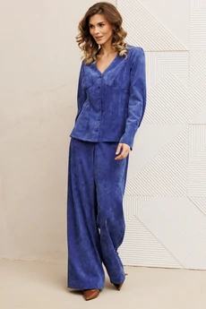 Костюм брючный 5421 ярко синий GIZART